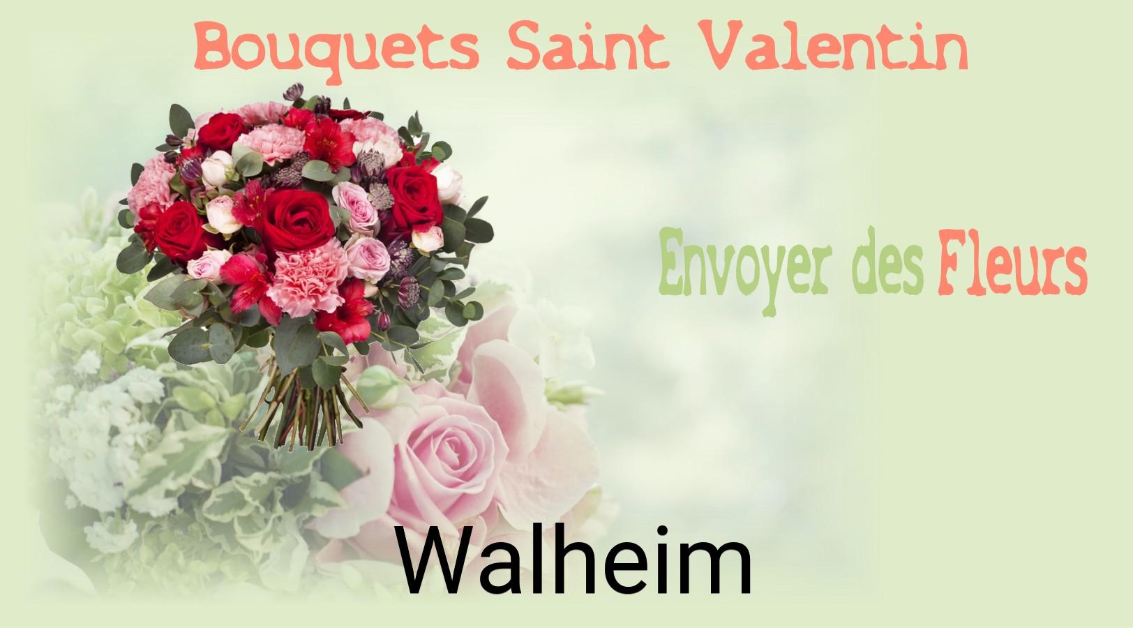 Roses de Saint-Valentin livrées à Walheim
